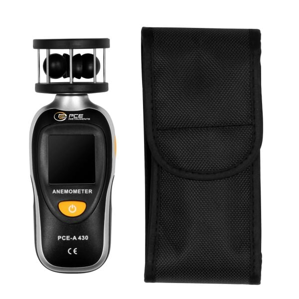 PCE-A 430 Anemometre | 0,7–30 m/s, 105 km/h