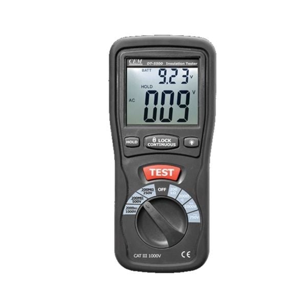 CEM DT-5500 İzolasyon Test Cihazı