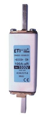 Eti NH0 UQ1 aR 125A/1000V
