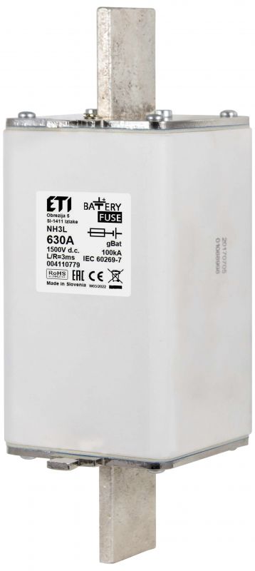 Eti NHU3L gBat 500A/1500V DC