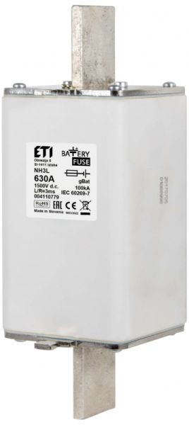 Eti NHU3L gBat 500A/1500V DC