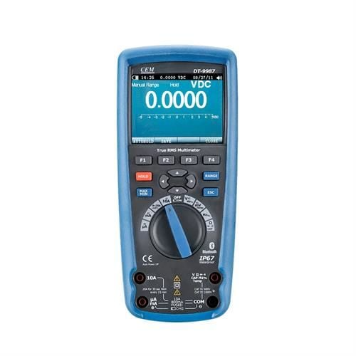 Cem DT-9987 Profesyonel T-RMS Endüstriyel Multimetre ''1000V - AC/DC''