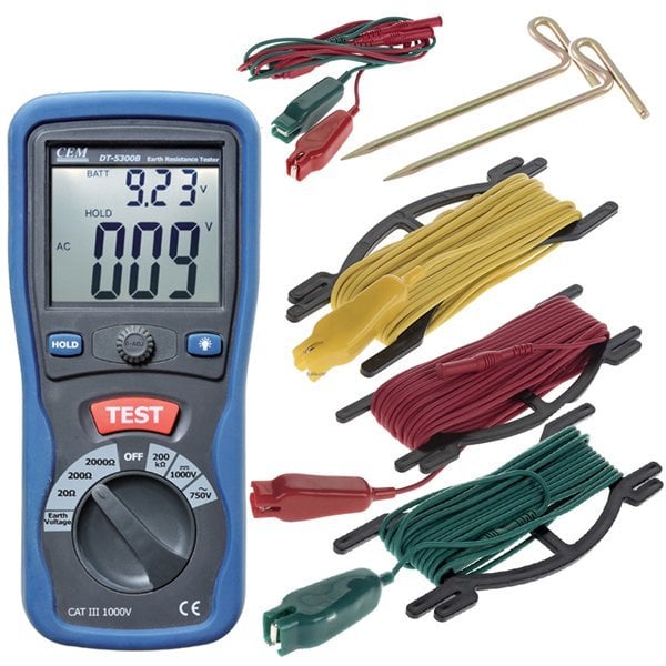Cem DT-5300B Topraklama Direnci Ölçer