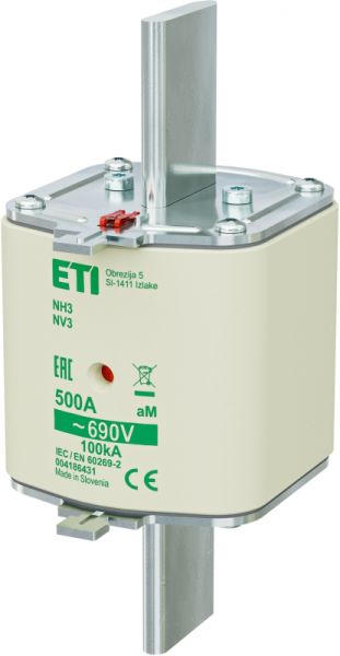 Eti NH3 aM 500A/690V