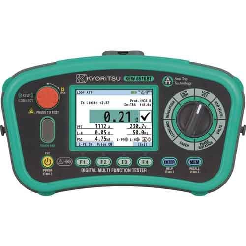 Kyoritsu KEW 6516BT  Çok Fonksiyonlu Test Cihazı (10 Fonksiyon)