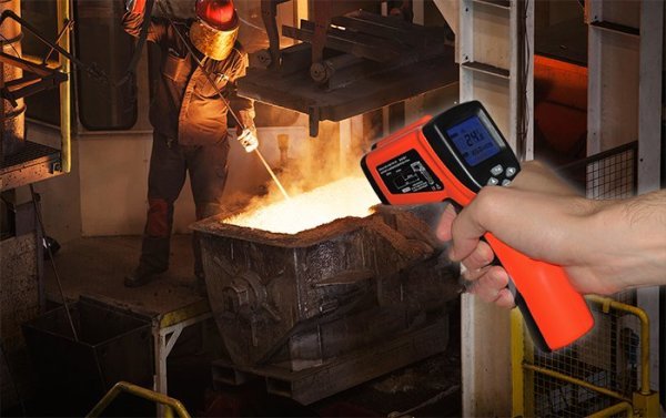 LYK DT8016H Kızılötesi Lazer Termometre (-50°C ... +1600°C) (50:1)