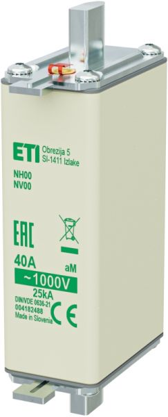 Eti NH00/85 aM 40A/1000V