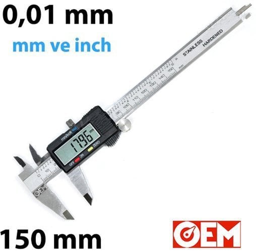 KMP150 Dijital Kumpas 0-150 MM