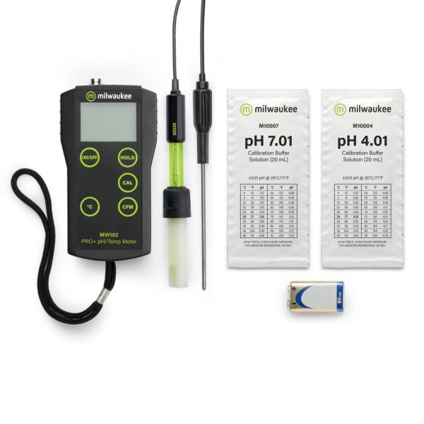 Milwaukee MW102 PRO Portatif pH Metre - pH Ölçer