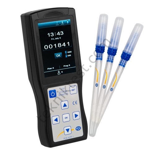 PCE-ATP 1-KIT3 Bakteri Ölçüm Cihazı ( Cihaz + 1 paket LIQ-SWAB + 1 paket SWAB)