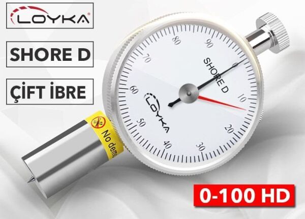 LXD2 Shore D Çift İbreli Sertlik Ölçer | M2D