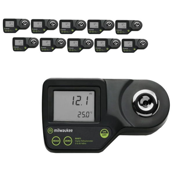 Milwaukee MA871 Dijital Refraktometre 0-85 Brix Ölçer - 10Adet Toptan