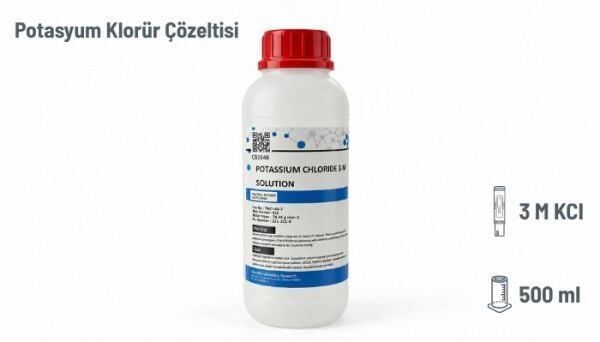 Potasyum Klorür pH Prob Saklama Sıvısı 500 ml