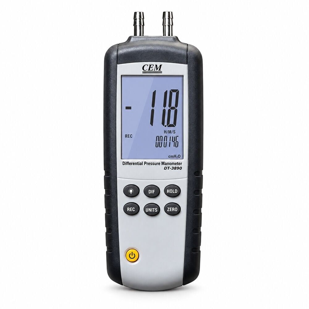 CEM DT-3890B ±5 PSI Fark Basınç Ölçer USB