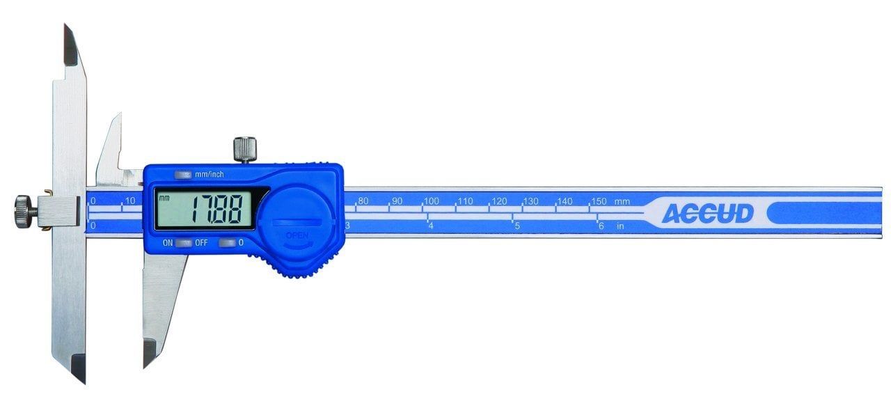 ACCUD 152-006-11 Dijital Offset Kumpası 152 Serisi 0-150mm