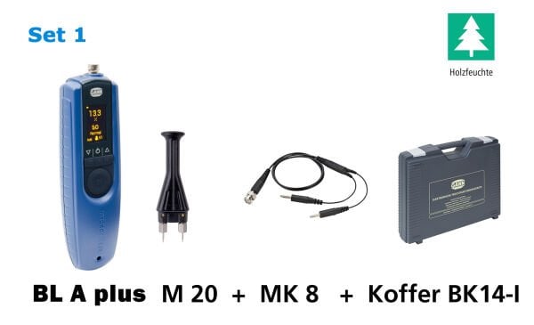 Gann Hydromette BL A PLUS Temassız ve Çakmalı Ahşap Nemi Ölçüm Cihazı