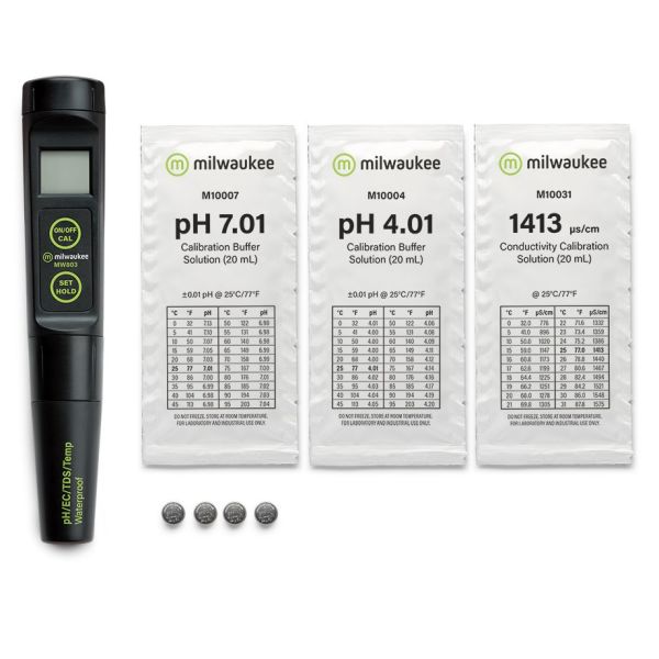 Milwaukee MW803 pH TDS İletkenlik Sıcaklık Ölçüm Cihazı IP65