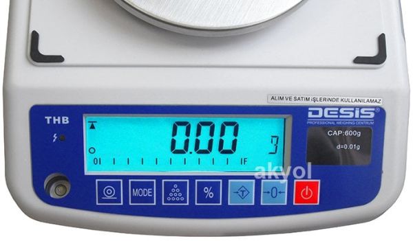 Desis THB600 Profesyonel Terazi Terazi 600GR / 0.01GR