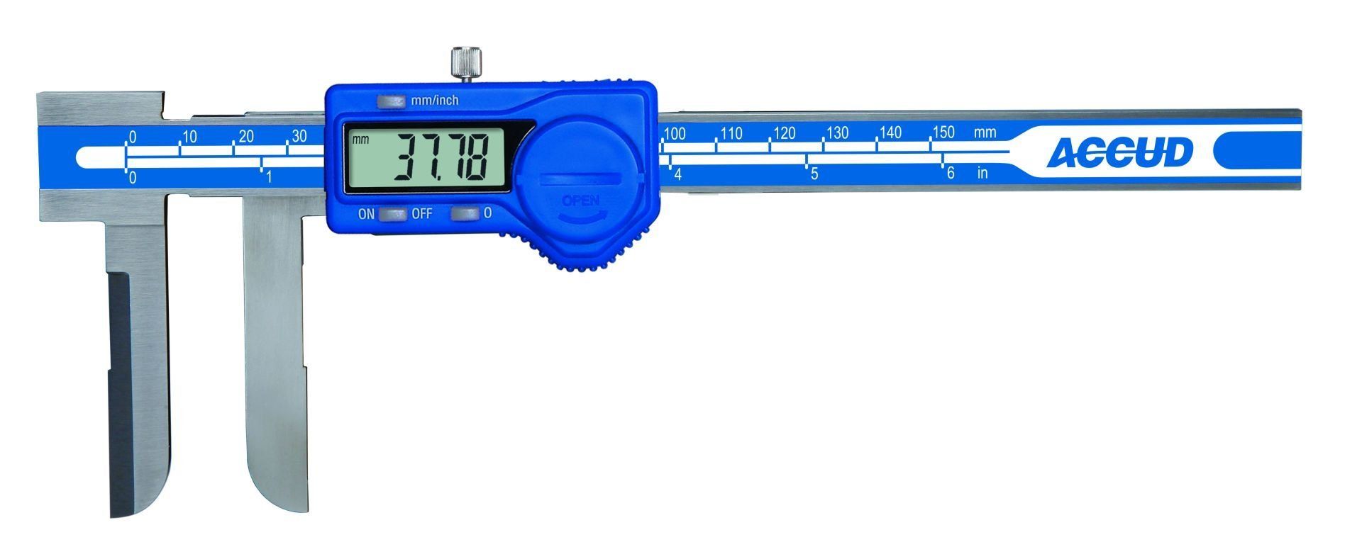 ACCUD 139-012-11 Dijital Bıçak Ağızlı Kumpas 139 Serisi 0-300mm