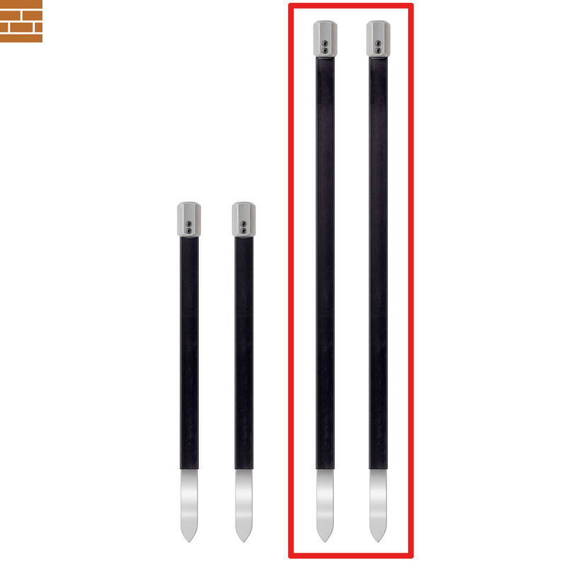 Gann M 6-Bİ 300 Yapı Nemi İçin Düz Elektrot Çifti