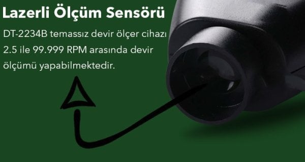LYK 2234B Temassız Devir Ölçer Takometre