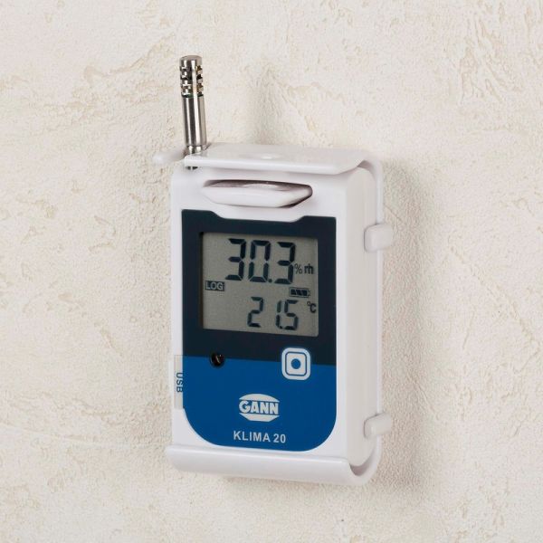 Gann Klima 20 Sıcaklık Ve Nem Kaydedici Datalogger ( lityum pil ile, yazılım paketi mevcut değildir, karton kutulu )
