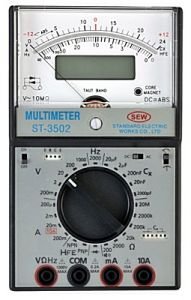 Sew ST-3502 Analog+Dijital Multimetre