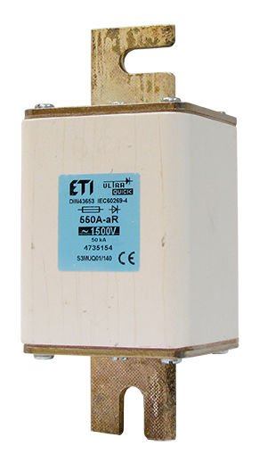 Eti NHS3/140/M UQ01 aR 550A/1500V
