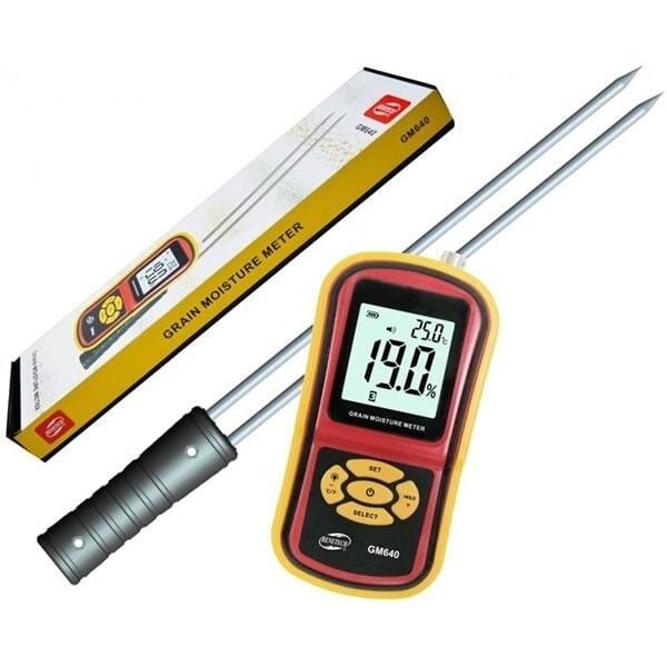 Benetech GM640 Problu Tahıl ve Endüstriyel Ürün Nem Ölçer