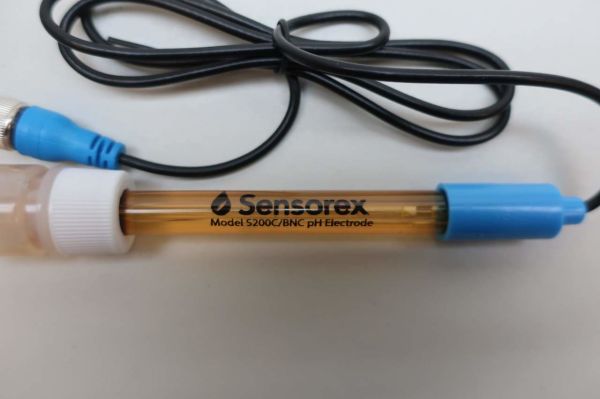 Sensorex S200C Epoksi pH Elektrodu, 1 metre kablo/BNC