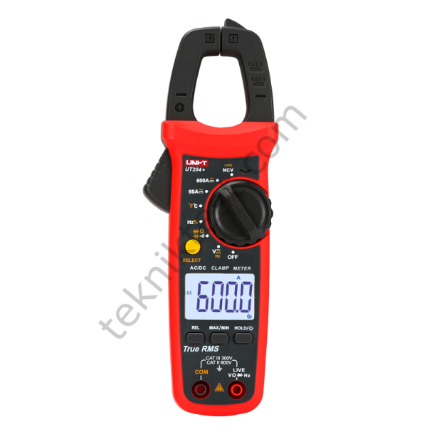 Uni-t UT204+ AC/DC 600A True Rms Pens Ampermetre