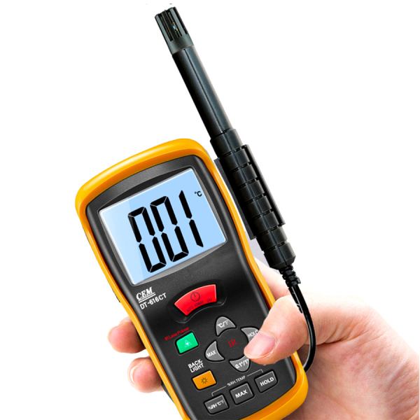 Cem DT-616CT Sıcaklık, Nem Ölçer ve Kızılötesi Termometre