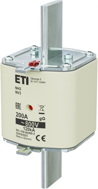 Eti NH3 gG 200A/800V