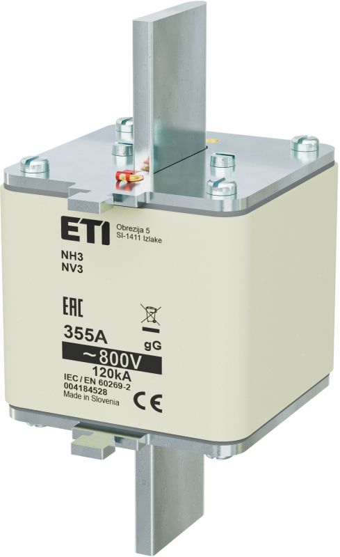 Eti NH3 gG 355A/800V