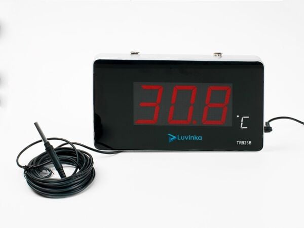 Luvinka TR923B Dijital Havuz Termometresi | Alarm-25cm Ekran