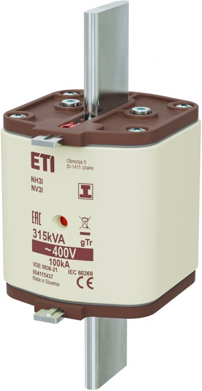 Eti NH3/I gTr 455A/400V/315kVA