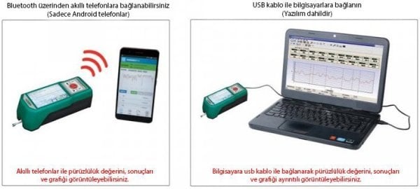 İnsize ISR-C300 Yüzey Pürüzlülük Ölçer