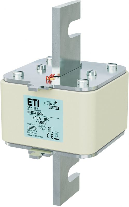 Eti NHS4 UQ2 gR 800A/500V