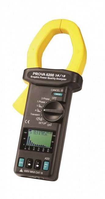Prova 6200 Grafik Güç Kalitesi Analizörü