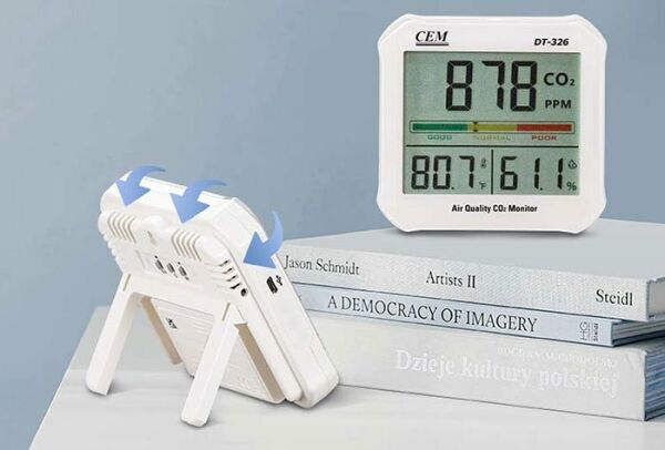 Cem DT-326 Hava Kalitesi ve Karbondioksit Ölçer