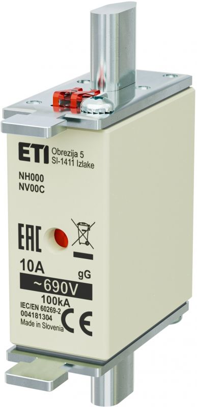 Eti NH000 gG 10A/690V