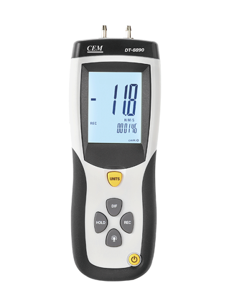 Cem DT-8890 Fark Basınç Ölçer Manometre