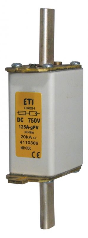 Eti NH0 gR 63A/750V DC