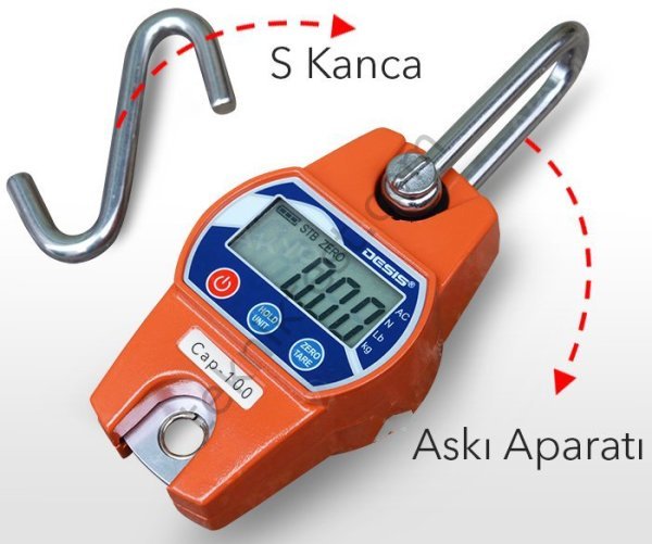 Desis OCS-C Vinç Baskülü 100KG