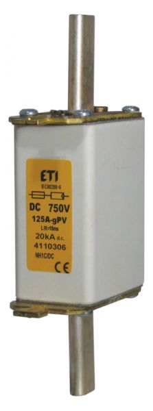 Eti NH1C gR 40A/750V DC