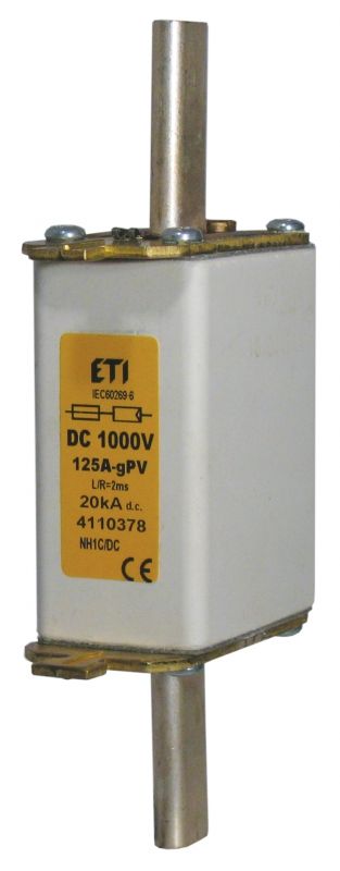 Eti NH0 gR 63A/1000V DC