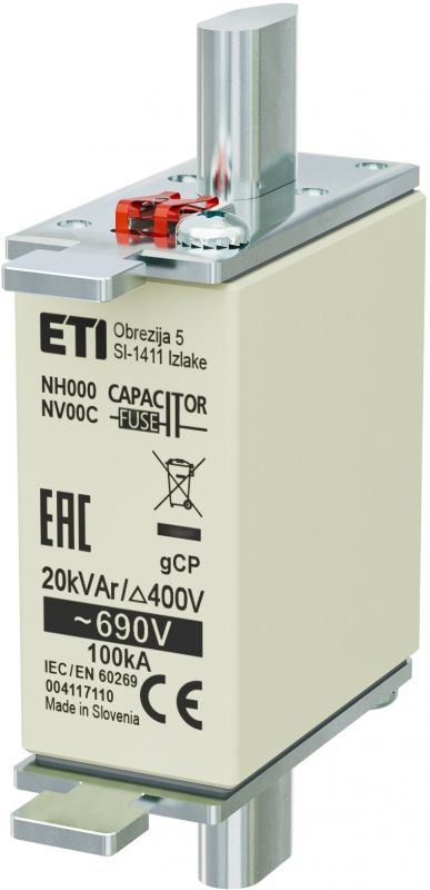 Eti NH000 gCP 20kVAr/690V