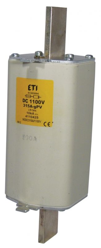 Eti NH1XL gR 100A/1100V DC